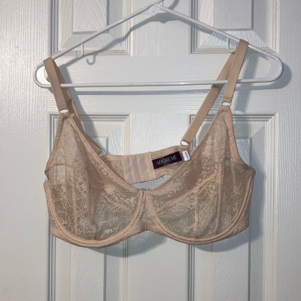 Adore Me sheer bra 36ddd